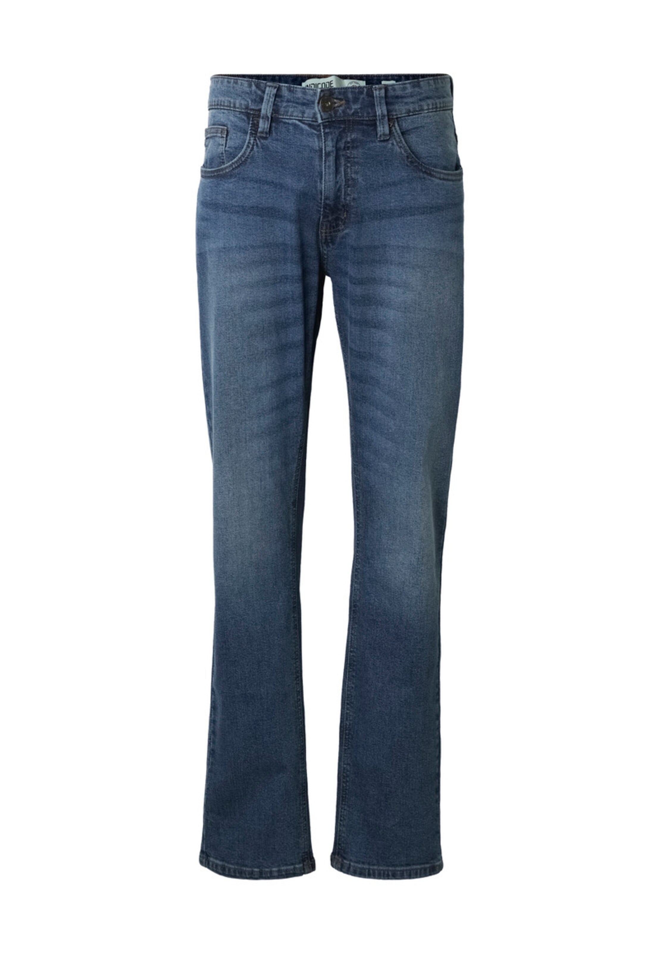 INDICODE JEANS - regular Vaquero 'Rambler' en azul: frente
