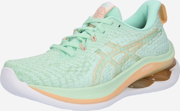 Scarpa da corsa 'KINSEI MAX' di ASICS in verde: frontale