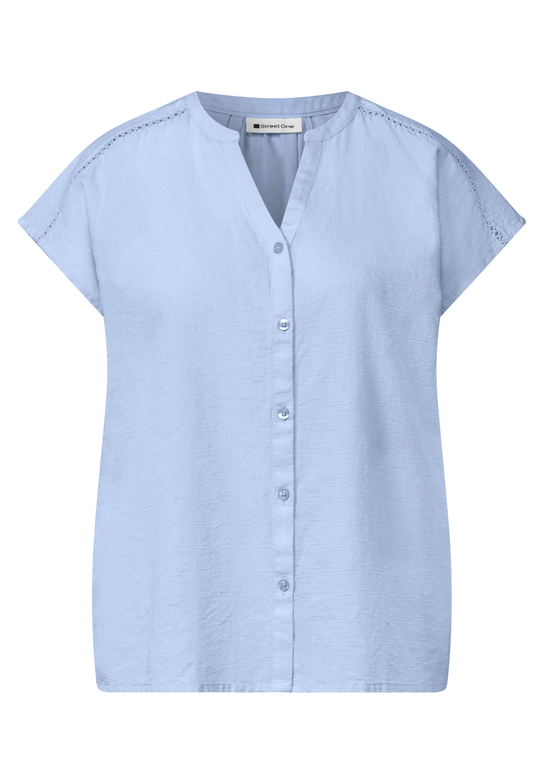 STREET ONE Blouse in Blue: front