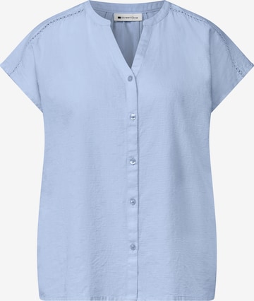STREET ONE Blouse in Blue: front