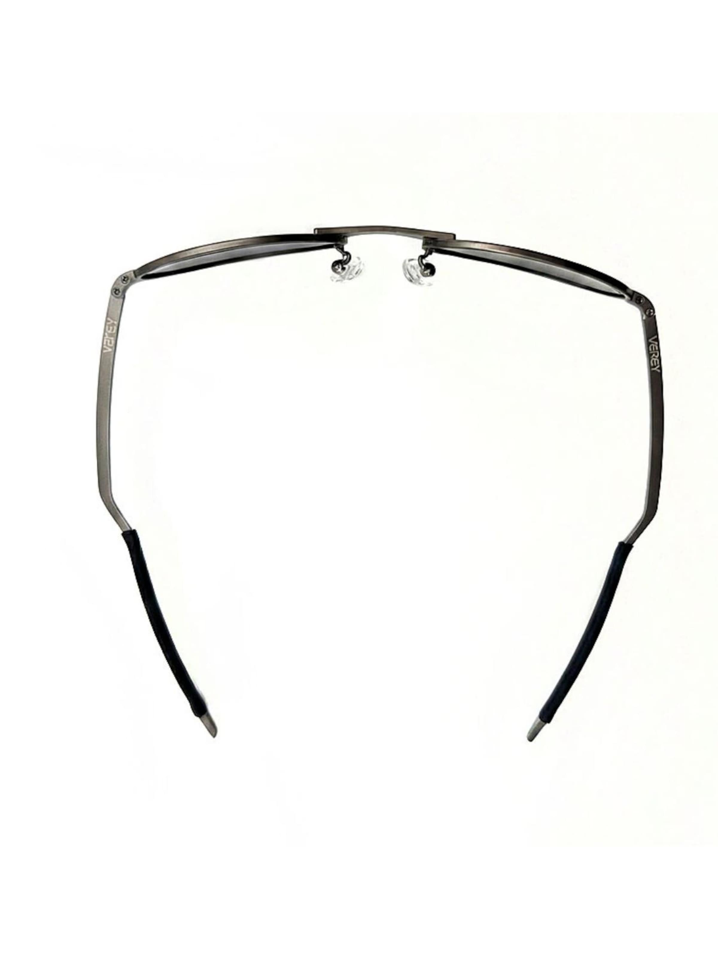 Lunettes de soleil 'Oval Sonnenbrillen Pemu' VEYREY en noir