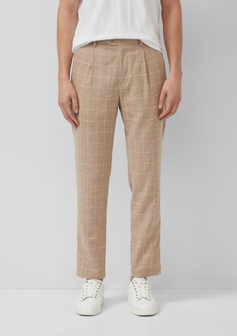 s.Oliver Regular Pants ' S.OTREND ' in Brown: front