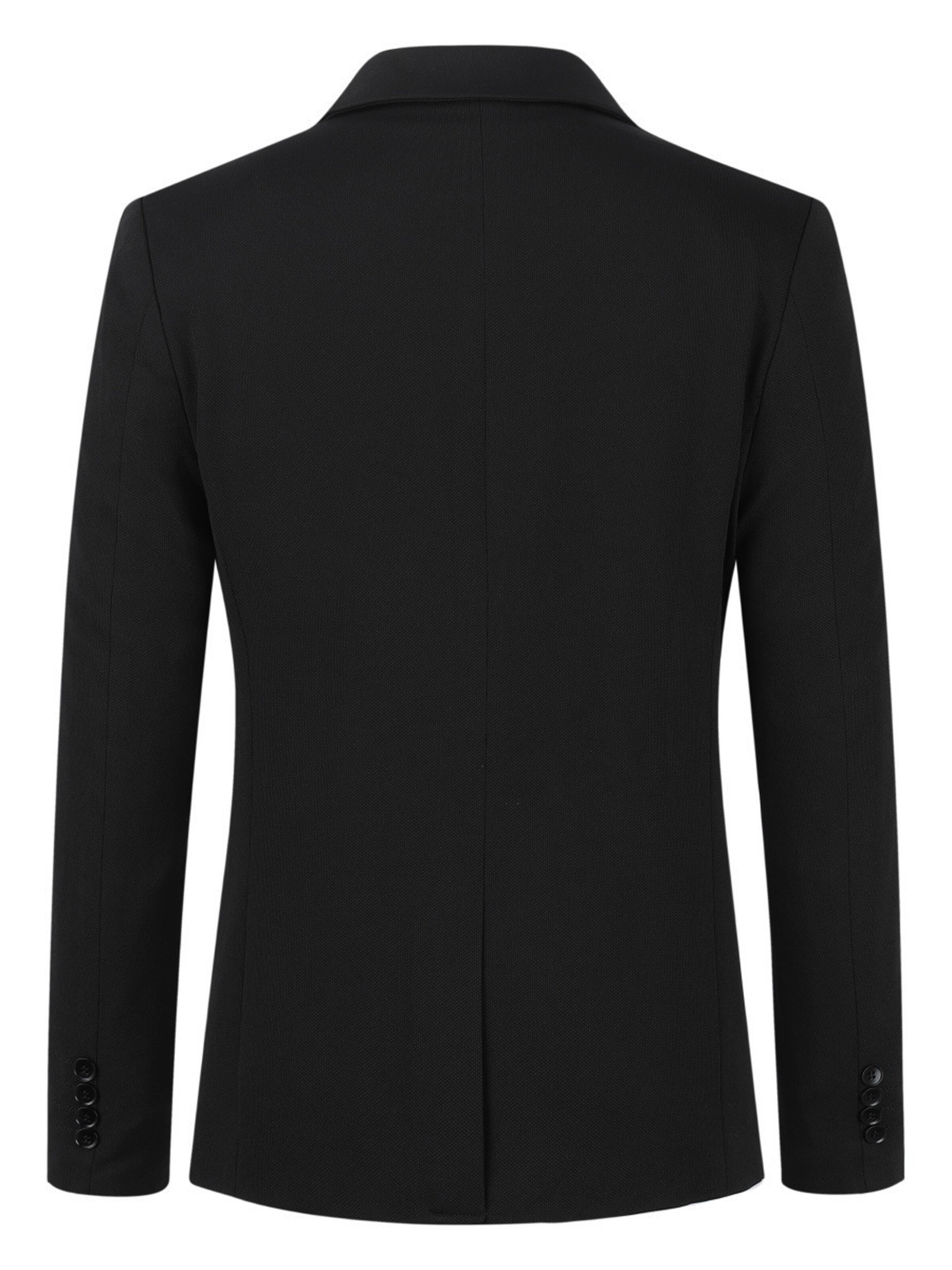 Youthup Slimfit Anzug‌ in Schwarz