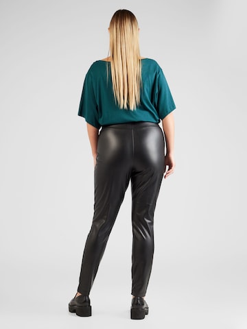 ONLY Curve Regular Leggings 'STAR' in Zwart