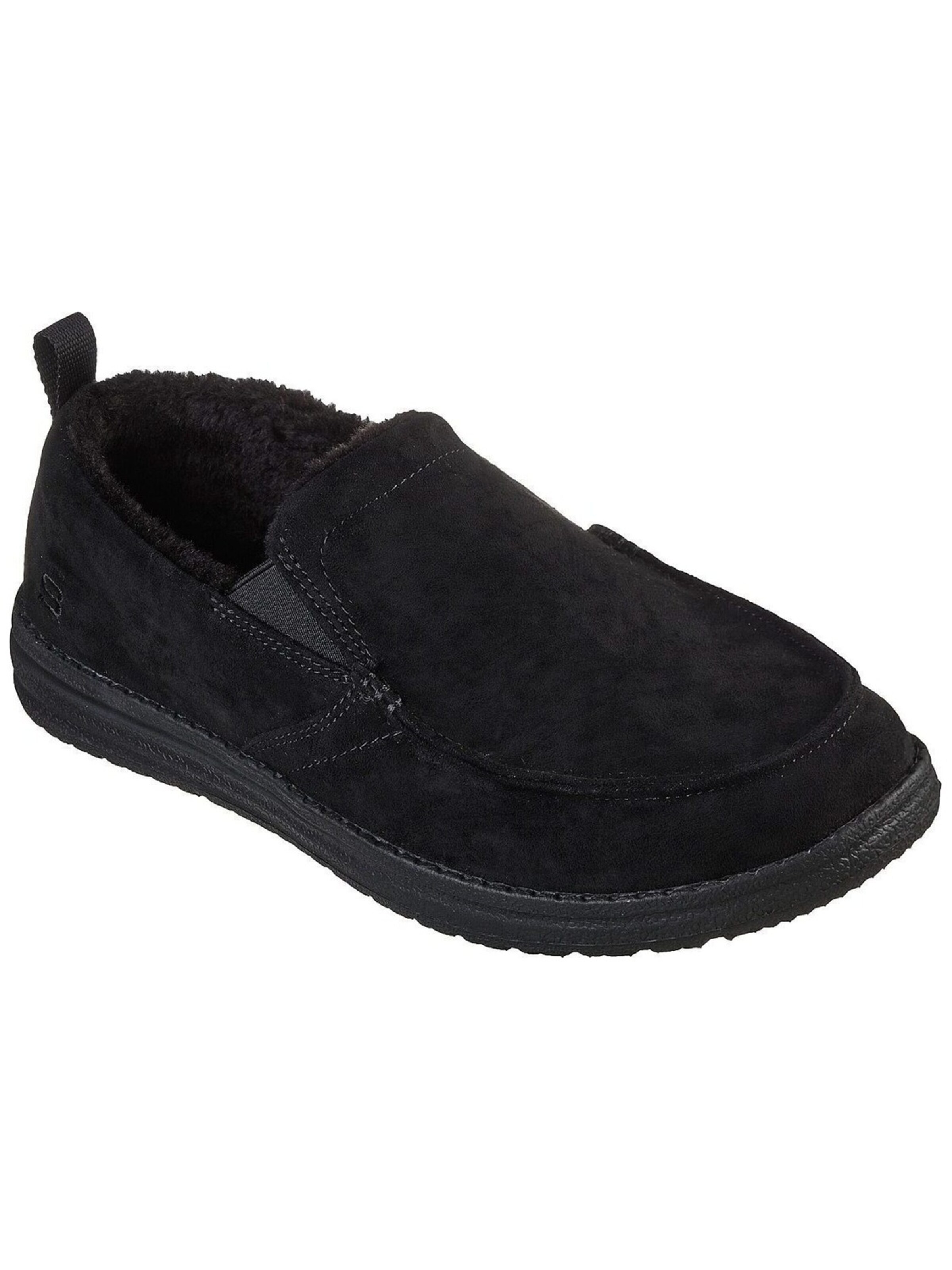 SKECHERS Instappers 'Skechers Melson - Willmore' in Zwart: voorkant