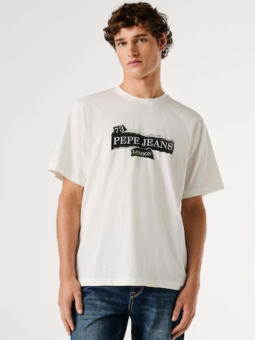 Maglietta 'GRIFFIN' di Pepe Jeans in bianco: frontale
