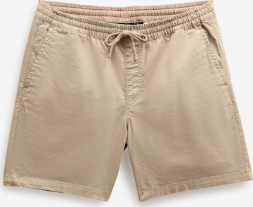 VANS Loose fit Pants 'Range' in Beige: front