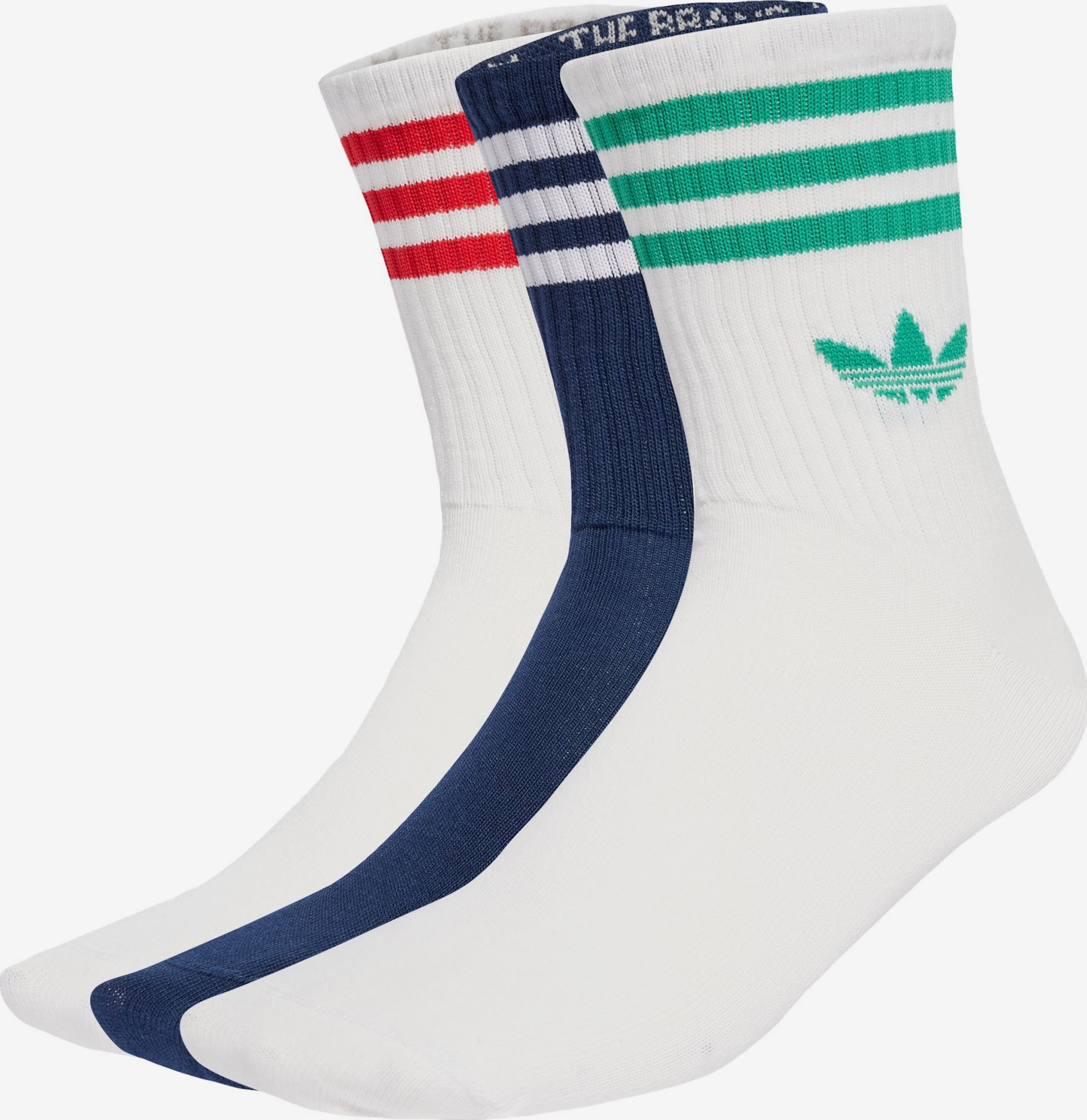 ADIDAS ORIGINALS Șosete '3-Stripes Crew 3 Pairs'