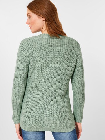 Cardigan CECIL en vert