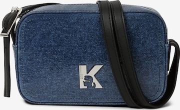 KARL LAGERFELD JEANS Olkalaukku värissä sininen: etupuoli