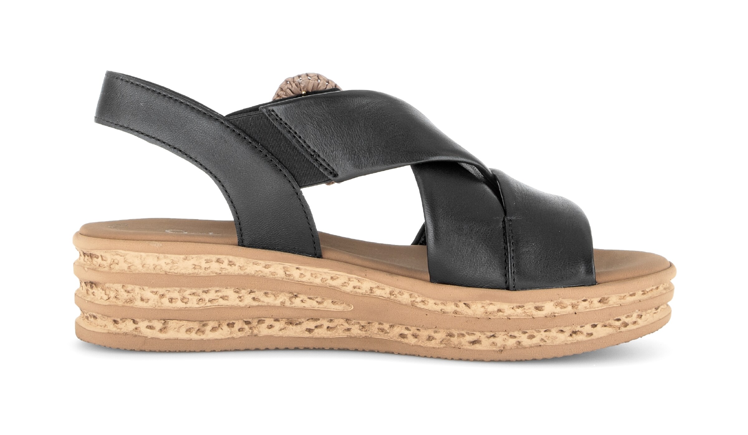 GABOR Riemensandale in Schwarz