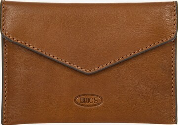 Bric's Wallet in Brown: front