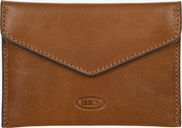 Bric's Wallet in Brown: front