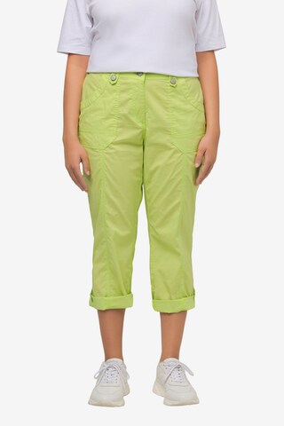 Regular Pantalon Ulla Popken en vert : devant