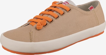 CAMPER Platform trainers 'Peu Rambla' in Beige: front