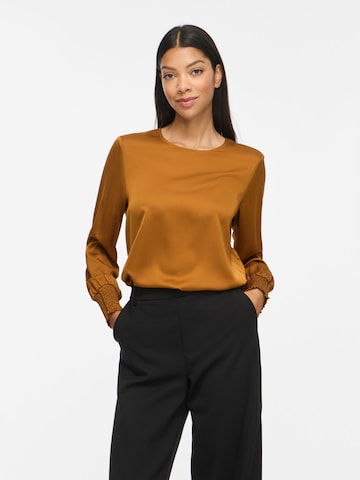 Camicia da donna di VILA in arancione: frontale