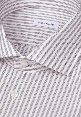 SEIDENSTICKER Regular Fit Businesshemd in Grau