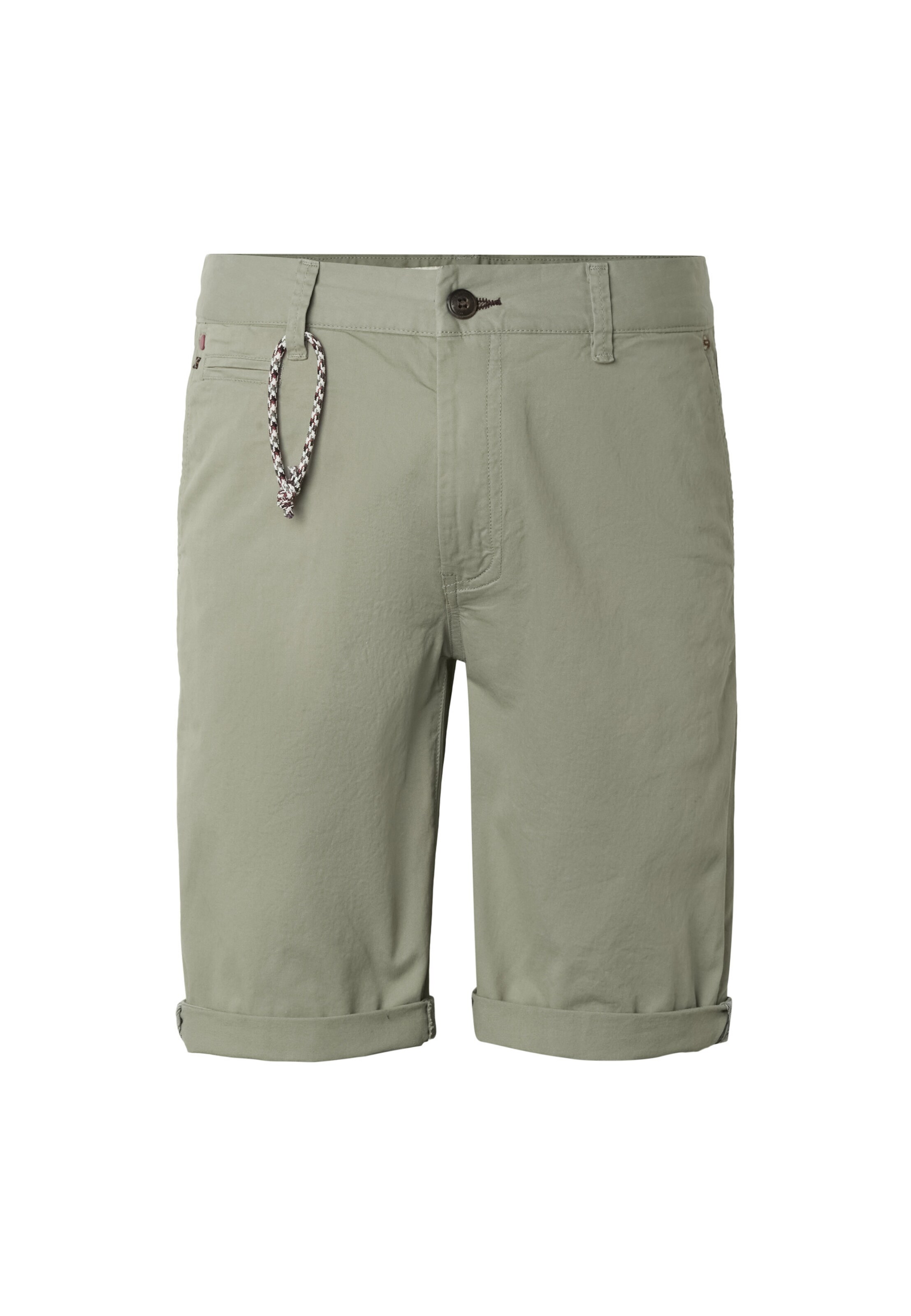INDICODE JEANS Shorts 'Canva' in jade, Produktansicht