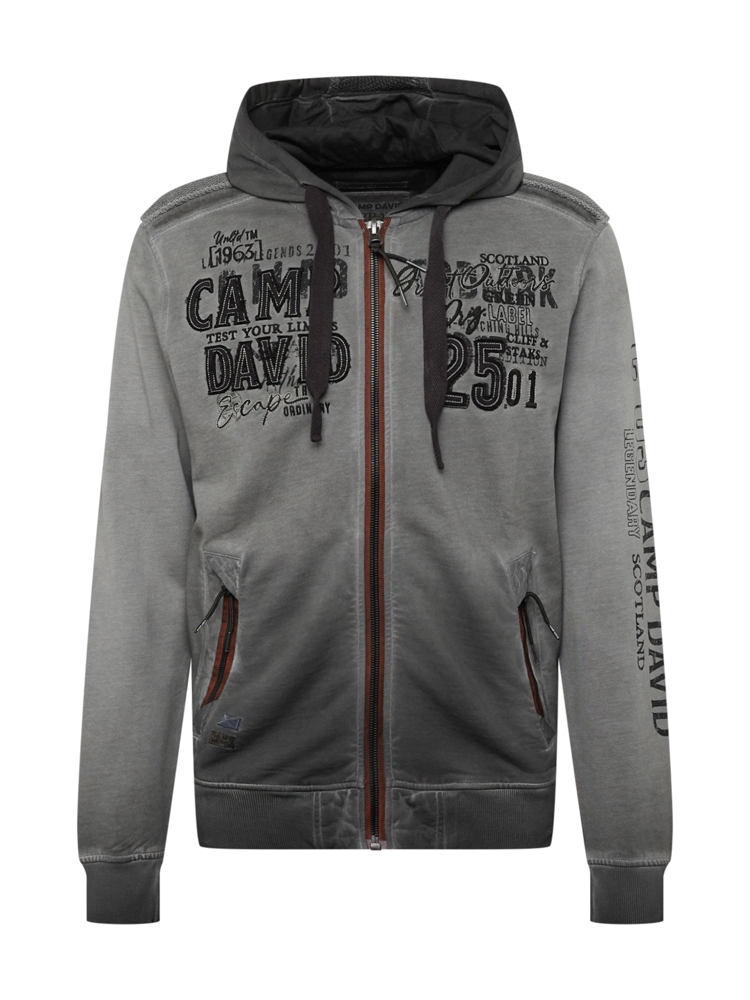 Men Sweatshirt Camp David Jacke Netto Camp David Sweat Jacke