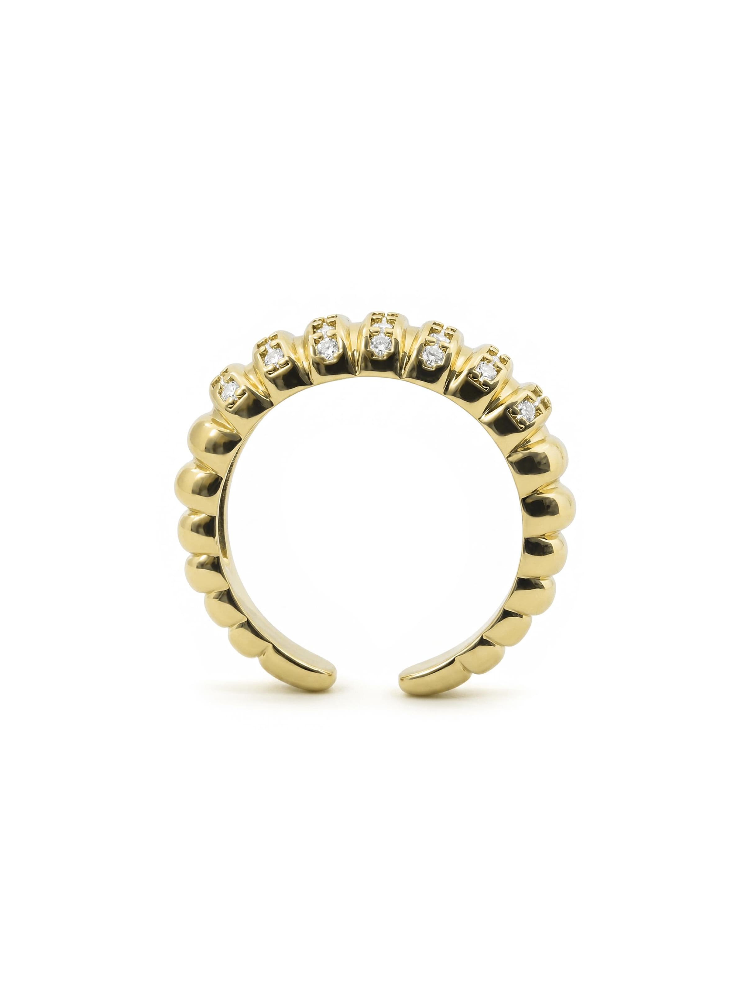 Luxenter Ring 'Bakla'‌‌‌‌‌‌‌‌‌ in Gold