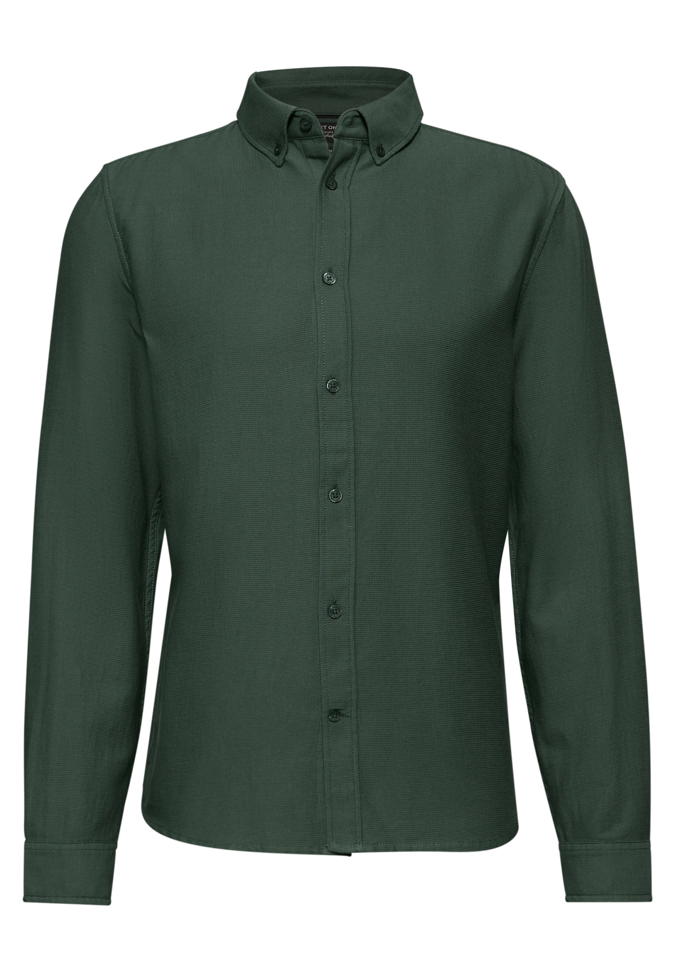 Street One MEN Hemd in Grün: Vorderseite