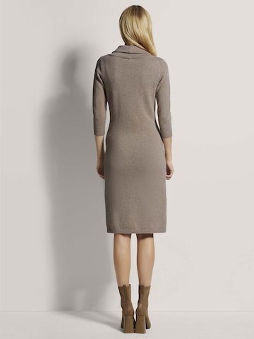 Robes en maille MADELEINE en gris