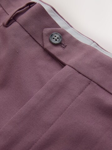Next Loose fit Pleat-front trousers in Purple