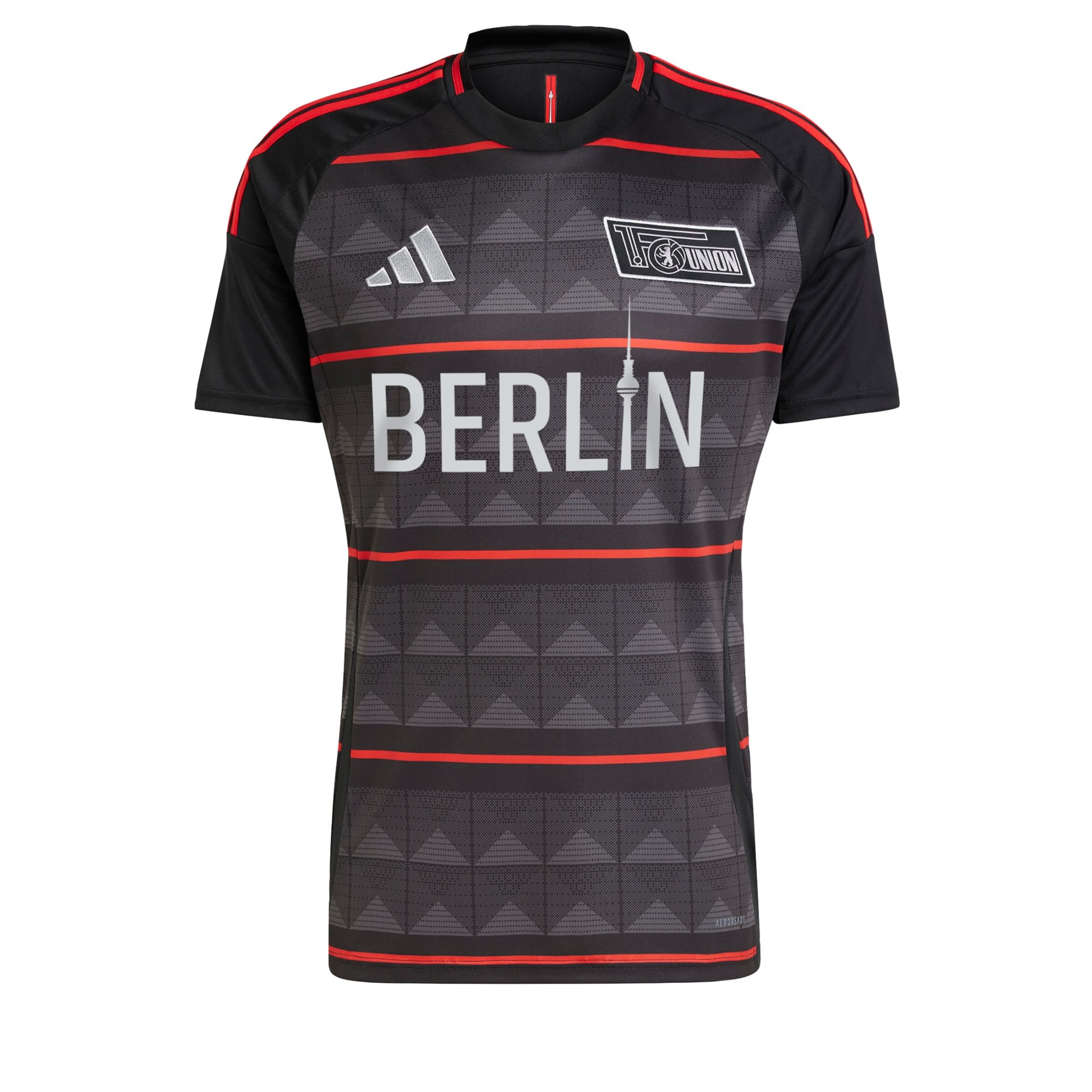 ADIDAS PERFORMANCE Trikot 'FC Union Berlin 24/25 Home' in Schwarz: Vorderseite