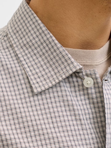 JACK & JONES Comfort fit Overhemd 'JORAustin' in Wit