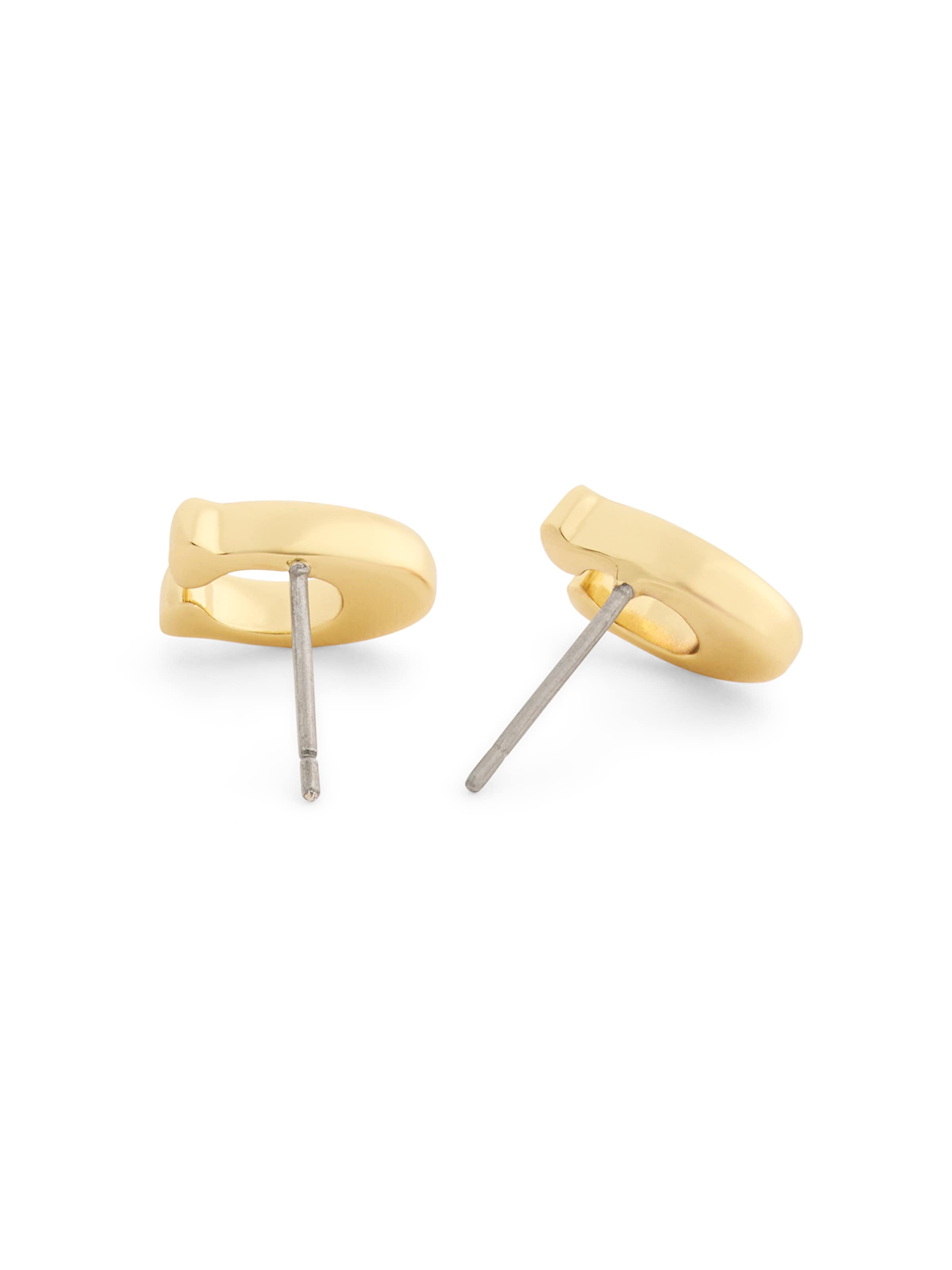 Boucles d'oreilles 'Signature C' COACH en blanc