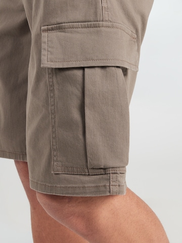 JACK & JONES - Loosefit Pantalón cargo 'JPSTCOLE DYLAN' en marrón