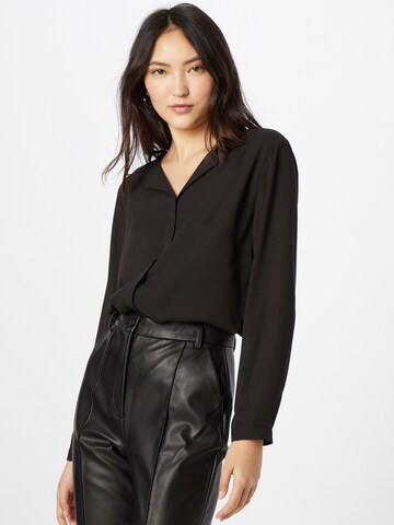 b.young Blouse 'Hialice' in Zwart: voorkant