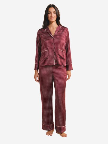 Pantaloncini da pigiama 'Artlight' di ETAM in rosso