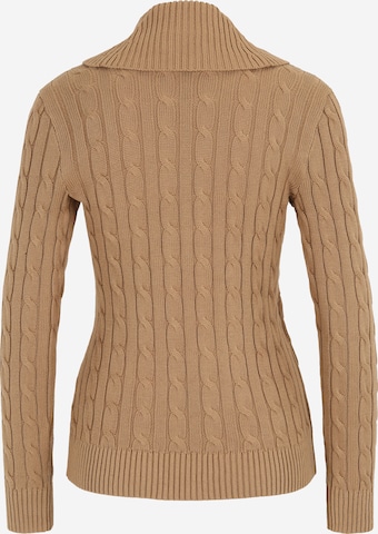 Lauren Ralph Lauren Petite Knit Cardigan 'DONATO' in Beige