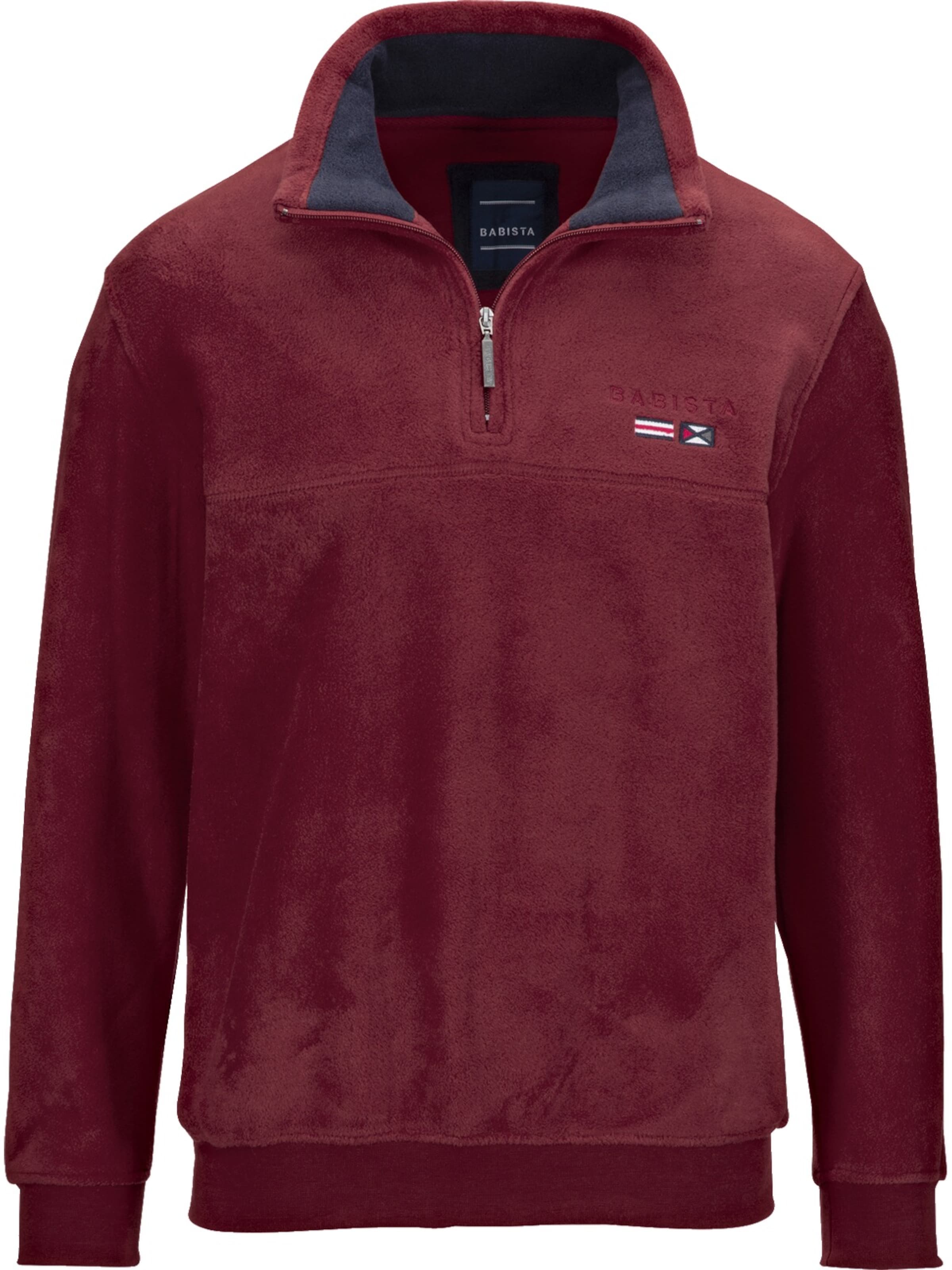 BABISTA Sweatshirt 'Fiorivesto' in Red: front