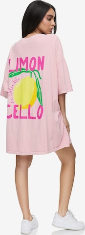 Worldclassca Oversizeshirt 'Limon Cello' in Pink: Vorderseite