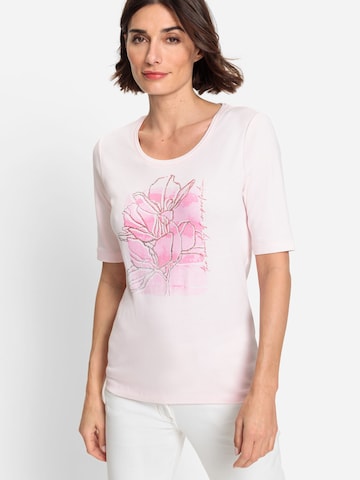 T-shirt Olsen en rose : devant