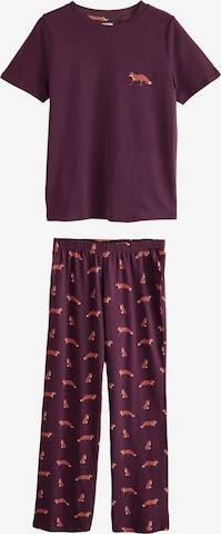 Next - Pijama en lila: frente
