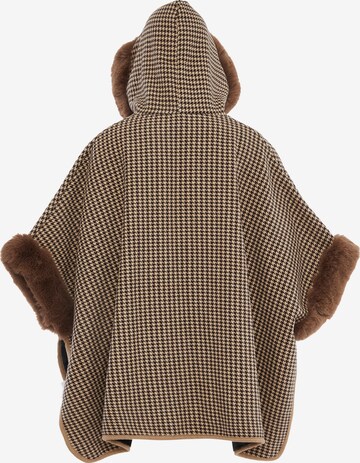 FRAULLY Cape in Brown