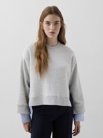 ScalpersSweater majica - siva boja: prednji dio