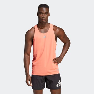 T-Shirt fonctionnel 'X-City Cooler' ADIDAS PERFORMANCE en orange : devant