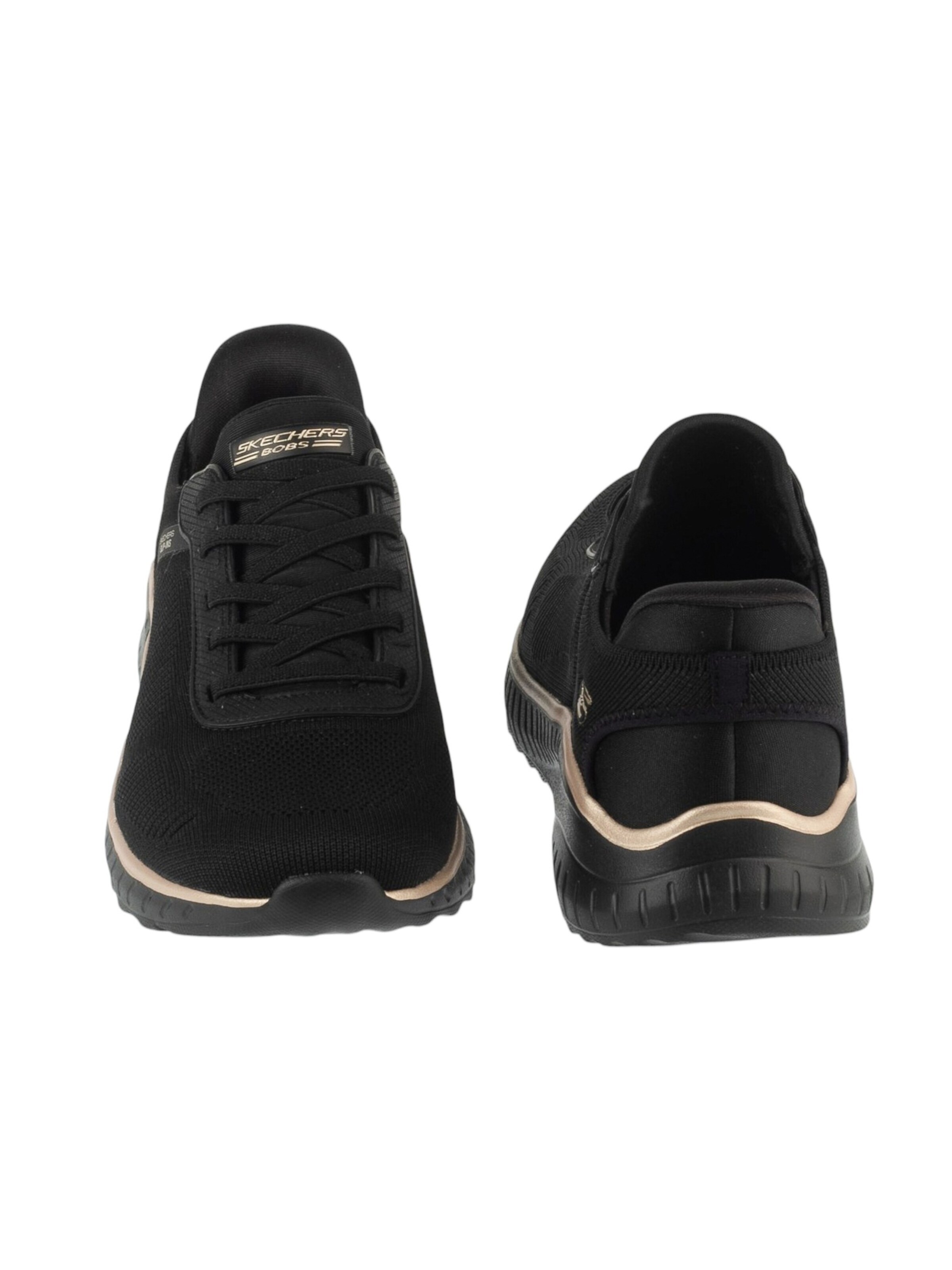 SKECHERS Sneakers laag 'Slip-Ins: BOBS Sport Squad Chaos - Current Muse' in Zwart
