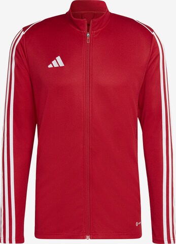 Veste outdoor 'Tiro 23 League' ADIDAS PERFORMANCE en rouge : devant