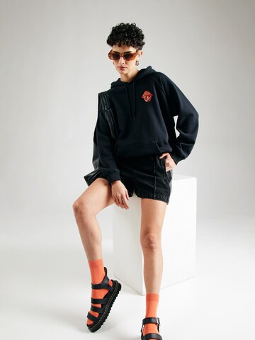 Felpa 'TRULY STOKED' di Volcom in nero