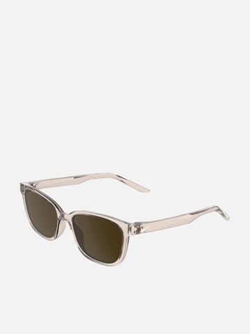 NIKE Zonnebril in Beige: voorkant