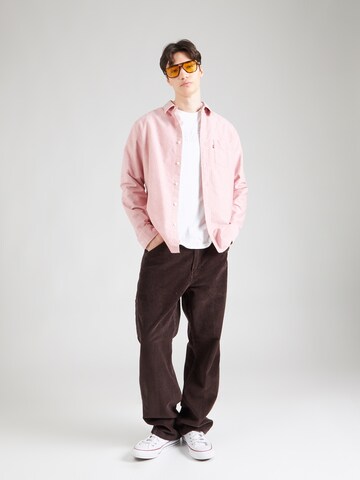 LEVI'S ® Regular Fit Hemd 'Sunset 1 Pocket Standard' in Pink