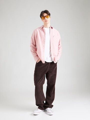 LEVI'S ® Regular fit Button Up Shirt 'SUNSET' in Pink