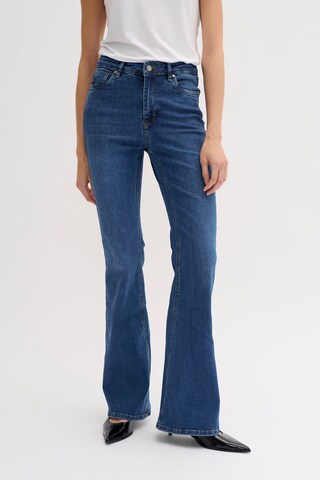 My Essential Wardrobe Boot cut Jeans in Blue: front