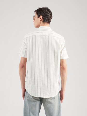 QS Regular fit Button Up Shirt in White