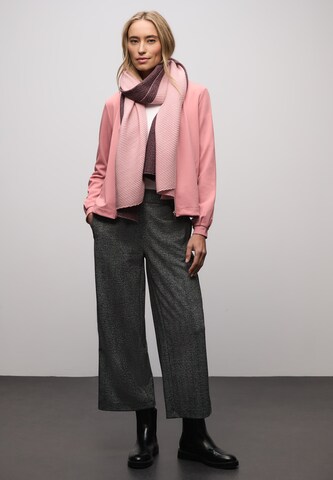 STREET ONE Zip-Up Hoodie in Pink